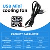 DC 5V USB Cooling Fan with Wires 40 x 40