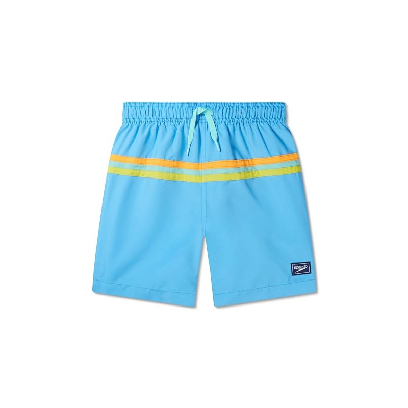 Speedo Standard Swim Trunk Mid Length Redondo Printed, Tranquil Blue