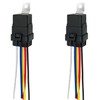irhapsody Relay 24V, 30/40 Amp Waterproof Relay Kit, 5-pin SPDT