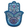 Nemesis Now Hamsa's Serenity Hand Incense Stick Burner, Blue, 12.5cm