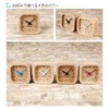 KATOMOKU Muku Mini Clock KM-25BK Corner Black Wooden Table Clock