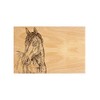 Selbrae House Oak Cutting Board. Horse Design. Practical, Durable, Sustainable