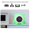 White Noise Alarm Clock Digital Rechargeable Bluetooth Alarm Clock 17