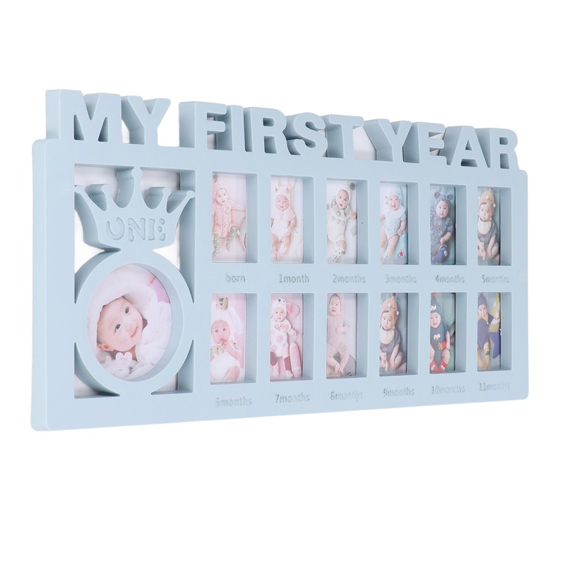 Newborn Photo Frame Durable Polished 12 Small Picture Frames Record