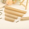 sourcing map 12Pcs Wood Drawer Pulls Handles, 64mm/2.52" Hole Spacing
