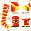 LUKBERA 6 Pcs Thanksgiving Turkey Trot Costume Set - 3