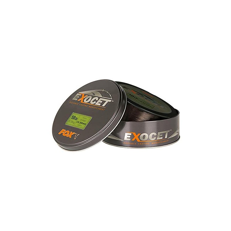 Fox Exocet Monofilament Trans Khaki 13lb 1000m
