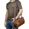 Trendy Bartender Portable Roll Canvas Bar Tools Storage Bag with