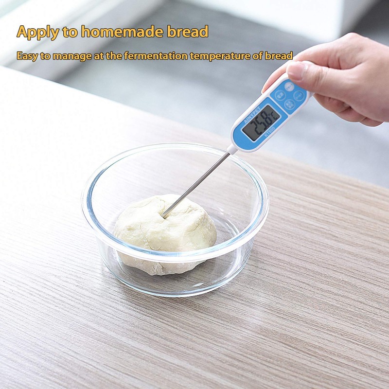 IPx7 Waterproof Digital Meat Thermometer, GXSTWU Instant Read Food Thermometer