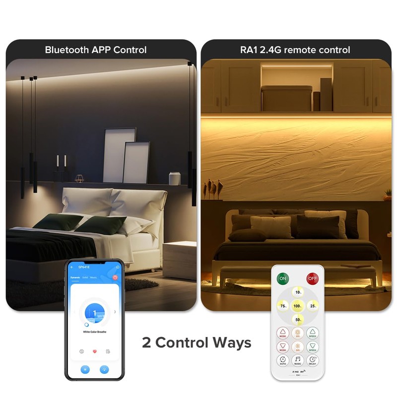 SEZO SP641E Monochrome Music Bluetooth PWM LED Controller Dynamic Effects