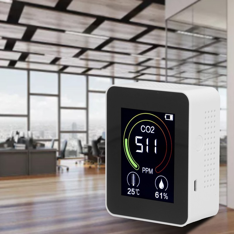 ZNAZ2CO1 3 in 1 Smart Carbon Dioxide Detector Multifunctional Infrared