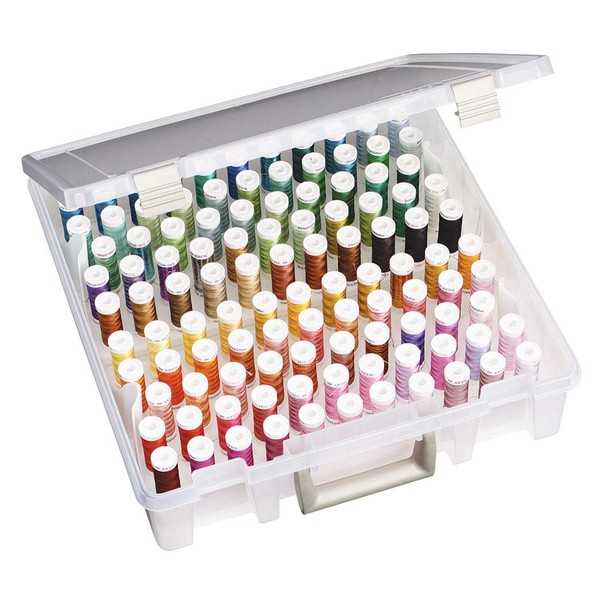 ArtBin 9002AB Super Satchel Thread Box, Portable Craft & Sewing
