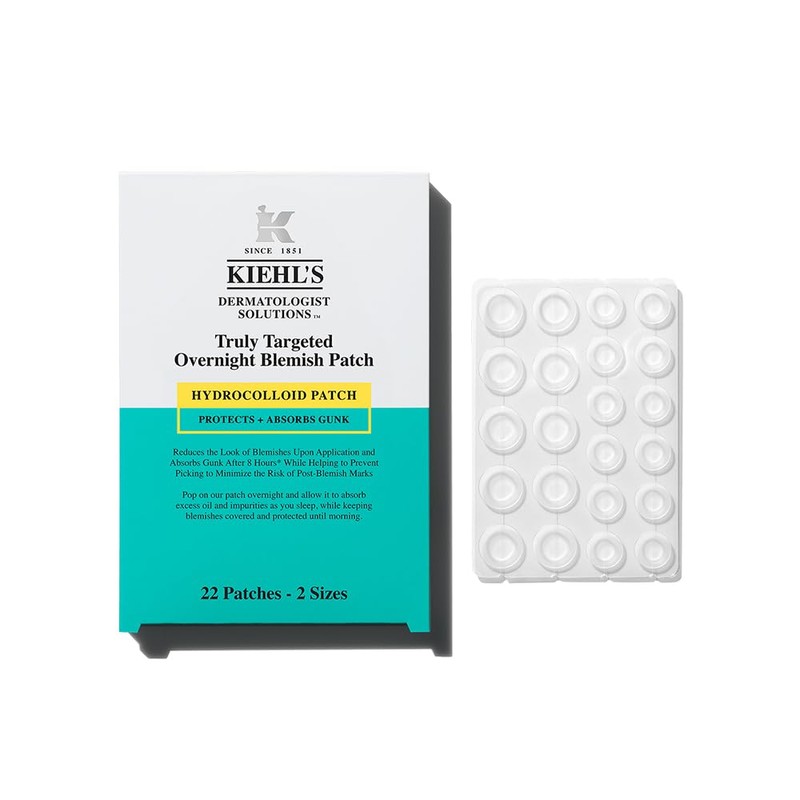 Kiehl’s - Truly Targeted Overnight Blemish Patch, Parches Hidrocoloides Formulados