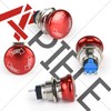 APIELE 22mm Metal Emergency Stop Push Button Swicth Latching 12V-250V