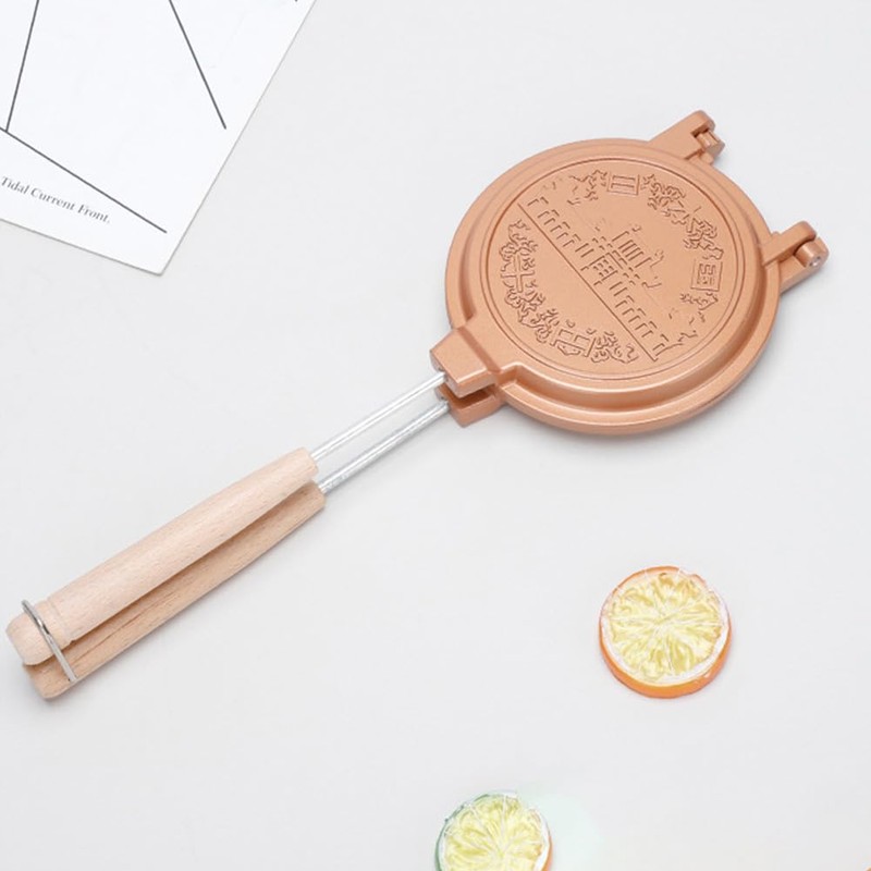 Lidzopas Sandwich Maker Pan,Non-Stick Grilled Cheese Maker Round Shape Sandwich