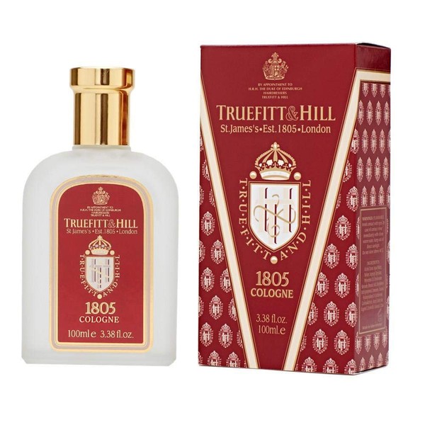 Truefitt & Hill Cologne - 1805 | Fresh Oceanic Modern Signature Fragrance, 3.38 ounces
