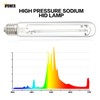 iPower 600W Pressure Sodium HPS Grow Light Bulb, with High