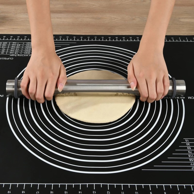 Folksy Super Kitchen Super Kitchen Non-slip Silicone Pastry Mat 28
