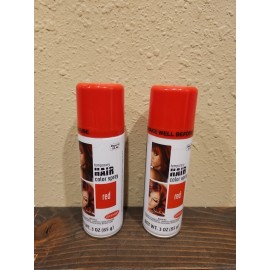GOODMARK TEMPORARY HAIR COLOR SPRAY RED  lot of 2. Spray in and Wash Out