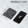 AfitLulu Men's Wallet with Zipper, Men Wallet with Detachable Card