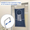 2Pcs Over Door Laundry Bag Nylon Door Hanging Laundry Hamper