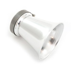 Velocity Stack - 39mm - Silver - Compatible with Honda CB500 CB550 CB750