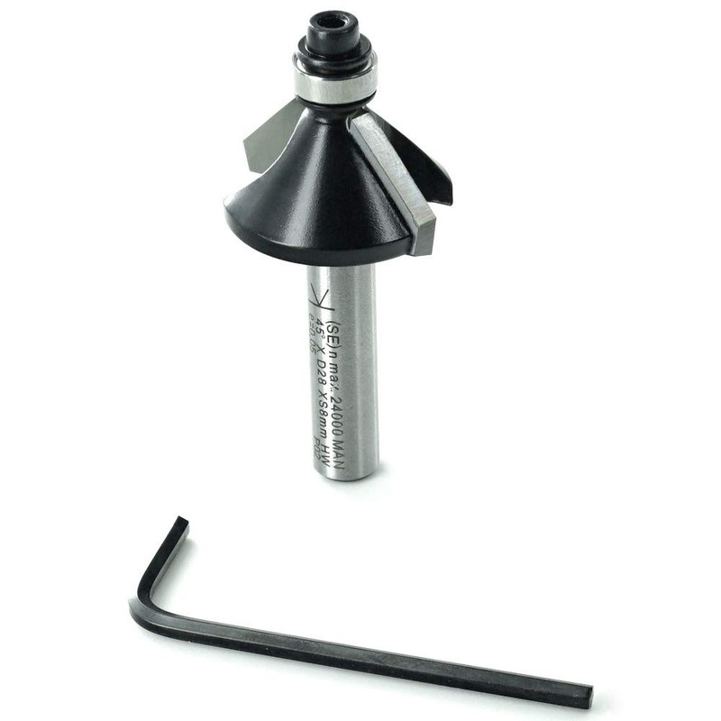 ENT 12-Piece DURACUT HM Milling Cutter Set in Shatterproof Plastic