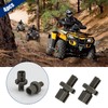 OTOTEC 4 x M8 Motorcycle Cable Adjustment Screws 8x28mm Front