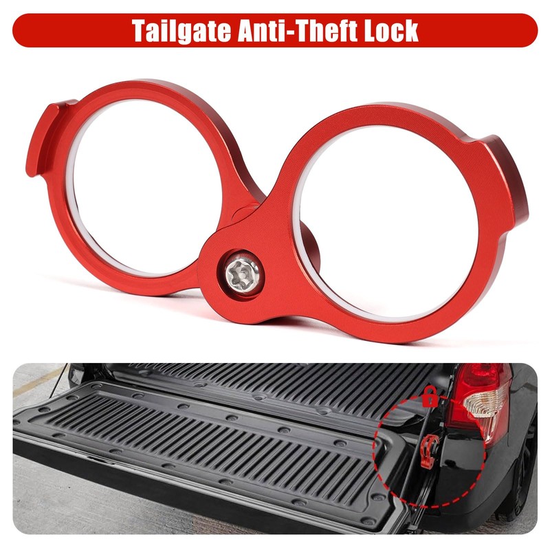 Atesilor Anti-Theft Tailgate Lock Fits Toyota Tacoma 2005-2015, Security Lock