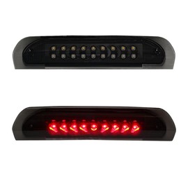 DimFlux LED 3rd Brake Light LED High Mount Stop Light Compatible with 2002-2006 Dodge Ram 1500/2500/3500 Third Brake Light 2003 2004 2005（Black Smoked）