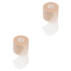 Minkissy 2rolls Kinesiology Tape for Face Fingers High Strength Sponge