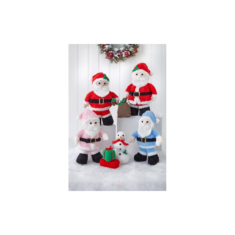 King Cole Christmas Knitting Pattern Truffle Small & Large Seasonal
