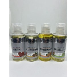 Aceites mandarina almendra ricino y bergamota Formue 50 ml