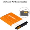 XHDATA BL-5C Battery 3.7V 1500mAh Rechargeable Battery Large Capacity for