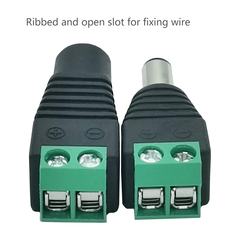 12V DC Power Connector 5.5mm x 2.1mm 24V Power Jack