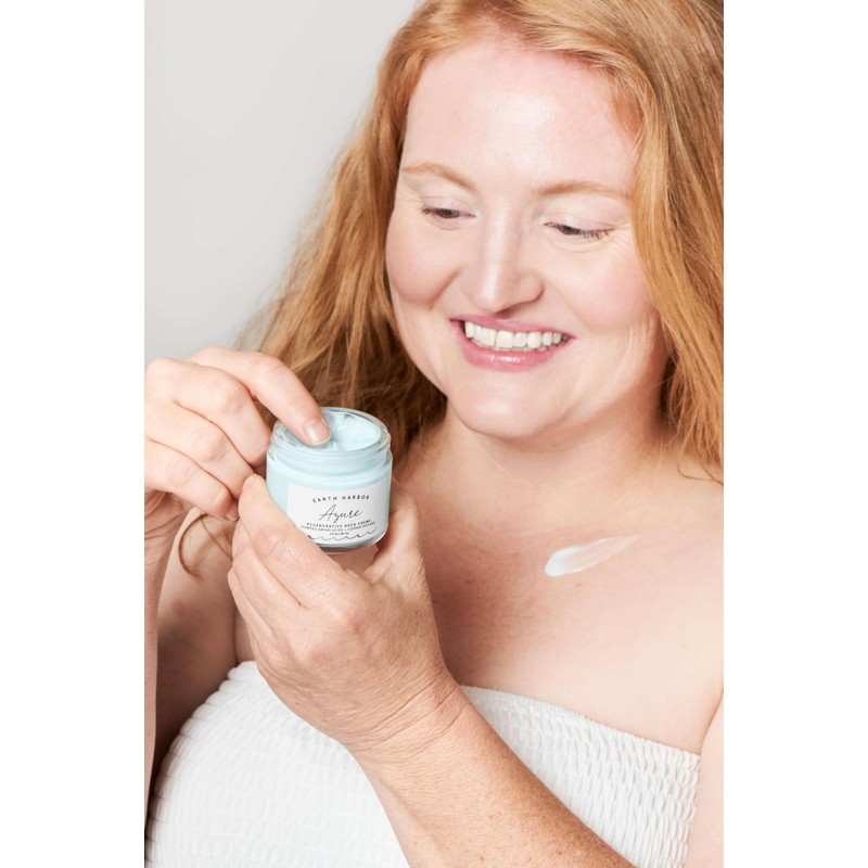 Earth Harbor AZURE Regenerative Neck Crème | Smooth Neck |