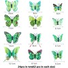 24PCS 3D Butterfly Wall Sticker Decor,3D Butterflies Stickers for Party