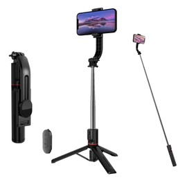 WIKNOT Selfie Stick Phone Holder with Remote Release L13