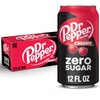 DR PEPPER ZERO SUGAR - CHERRY, 12 OZ, 12 PK
