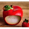 Dish Sponge Holder, Red Apple Scrubby by Home Essentials &