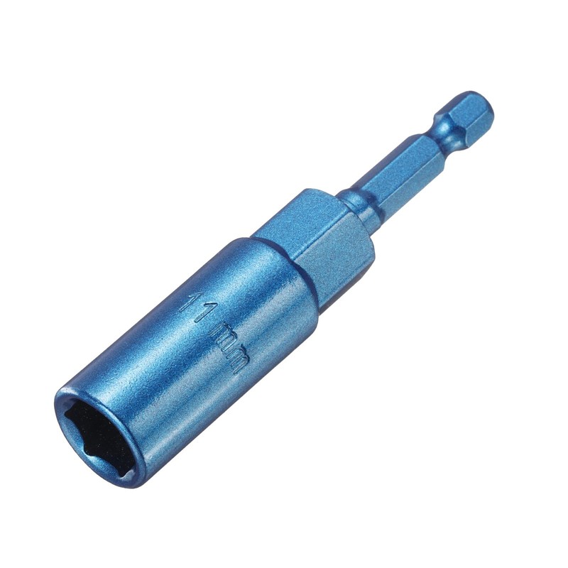 sourcing map Nut Driver 11mm Hex Drive Socket CR-V Steel