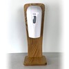 Automatic Touchless Gel Hand Sanitizer Dispenser on Wooden Mallet Oak