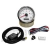 ELING Universal 85mm GPS Speedometer 125MPH Speedo Odometer Adjustable for