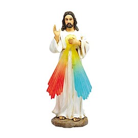 6 Inch Jesus Radiating Divine Mercy Religious Statue Figurine