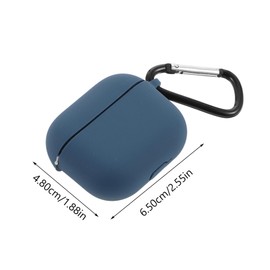 Gatuida 1Pc Dark Protective Case for Shockproof Wireless Earbud Cover Durable Earphone Protector Scratch Resistant Storage