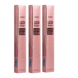 Qibest 3 Serums Tratamiento Crecimiento Pestañas  Gruesas Y Largas