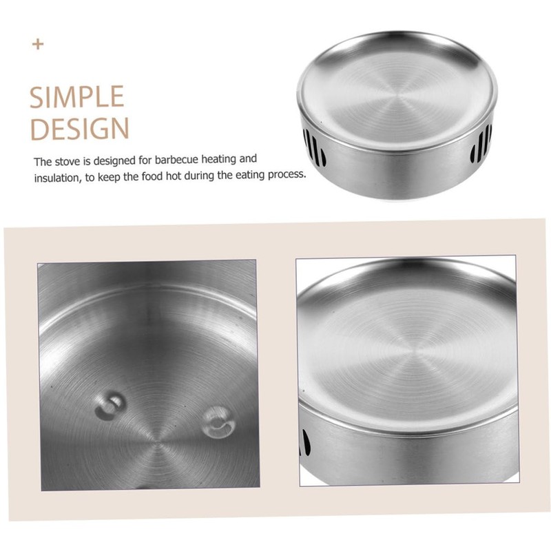 Gatuida Alcohol Stove Rack for Camping Metal Alcohol Stove for