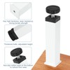 uxcell 3 Pcs Adjustable Height Center Support Leg, 6 Inch