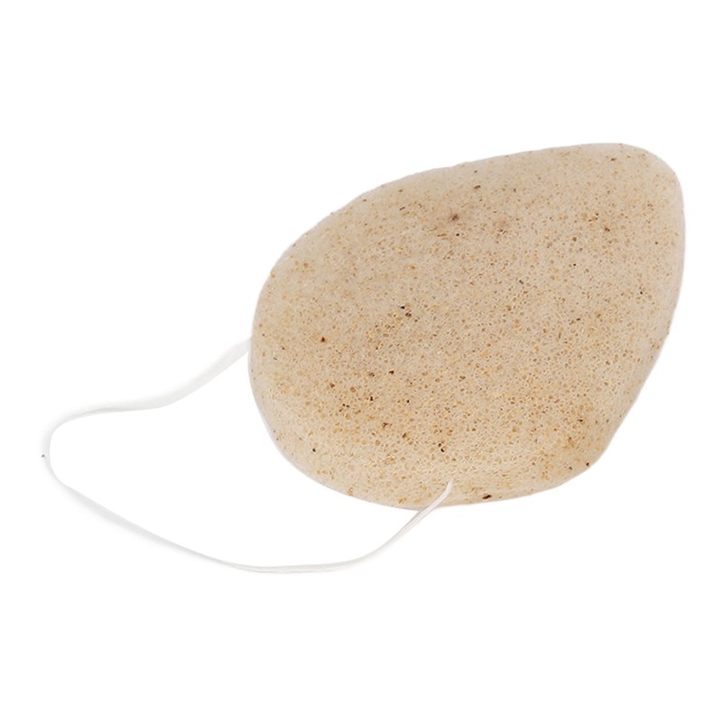 3pcs Walnut Powder Exfoliating Facial Sponge Soft Skin Cleansing Konjac