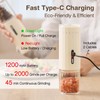 Vucchini Electric Salt and Pepper Grinder Set 6-Level External Adjustable